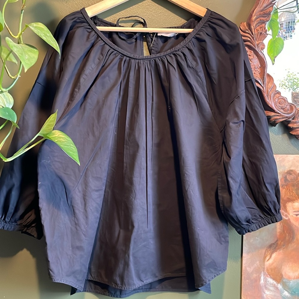 Balloon blouse